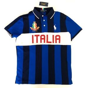 POLO RALPH LAUREN ITALIA CROWN CREST SHIRT ITALY